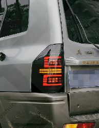 Фонари pajero задние диодные, дымчатые