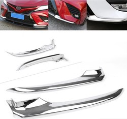 Накладки на передний бампер Camry 2018 USA