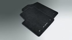 Коврики в салон QX80 2013+ текстильные (черн., беж.)