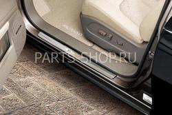 Накладки на пороги с подсветкой Nissan Murano 2008-