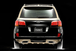 Губа задняя Gold Man LC200 08-14 / LX570 08-12