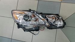Фары gs300/350 линзовые с ходовыми огнями