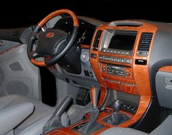 Накладки салона под дерево GX470