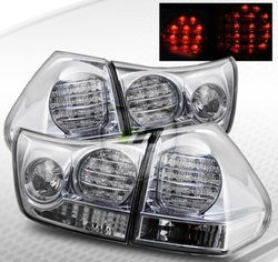 Фонари Crystal для Lexus хромированные