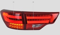Фонари highlander 2014 стиль BMW