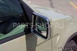 Оконтовка зеркал хромированная BMW