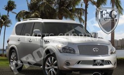 Комплект решеток из полированной нержавеющей стали для Infiniti QX56 10'