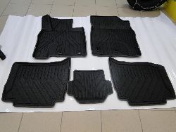 Коврики салона LX570/LC200 2012- резино-пластик 3D черные