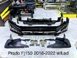 Обвес modellista prado 150, черный (с ходовыми огнями)