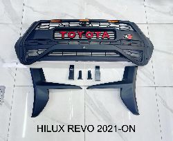 Решетка с габаритными огнями hilux 2021+