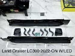 Подножки LC300 черные