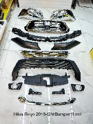 Переделка переднего бампера hilux