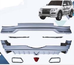 Губа передняя и задняя pajero
