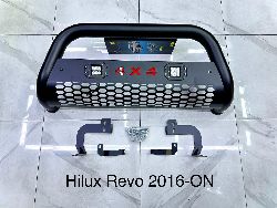 Защита бампера Hilux 2015- с диодами