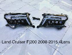 Фары передние LC200 диодные lc200 (4 линзы)