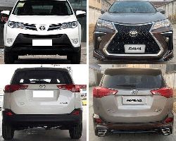 Обвес rav4 xa40 стиль lexus TRD superior