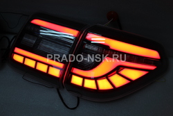 Стопы задние динамические Patrol Y62 красные
