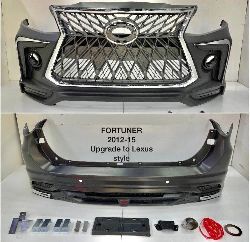 Бампер с решеткой Fortuner 2012-
