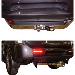 Фаркоп QX56 07-10 с двойной пластиной из нержавейки
