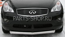 Защита переднего бампера короткая Infiniti EX