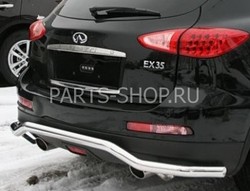 Защита заднего бампера Infiniti EX