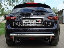 Защита задняя (центральная) INFINITI FX37
