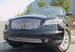 Решетка бампера нерж. INFINITI FX35/FX45