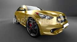 Юбка-обвес переднего бампера Infiniti FX 50. Цена по запросу