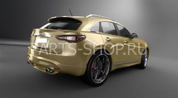 Пороги на Infiniti FX 50. Цена по запросу.