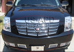Комплект решёток Escalade полир. нерж. сталь черные