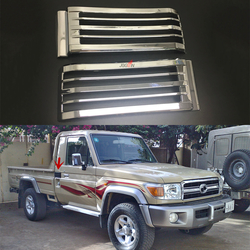 Накладки хром на воздуховоды Land Cruiser FJ70, FJ76, FJ77, FJ78, FJ79