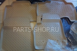 Коврики салона полиуретановые LX470 (сер, черн, беж.)