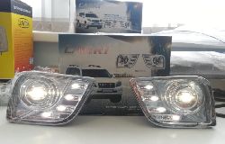 Противотуманные фары линзовые с диодами LC150 (комплект)