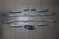 Рейлинги на крышу LC150 серебристые