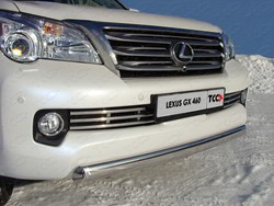 Защита передняя нижняя одинарная Lexus GX460