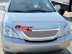 Решетка радиатора lexus 03-09 нерж. полир. сталь