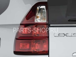 Фонари задние на LC Prado 120 в стиле GX470