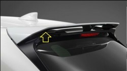 Спойлер задний верхний TRD для Lexus UX200 UX250h