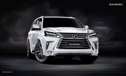 Обвес KHANN ver. HRS для Lexus LX570 с 2016 года