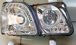 Фары на lx470 линзовые с дневными ходовыми огнями