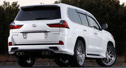 Обвес modellista для lx570 2017, под две трубы (комплект)