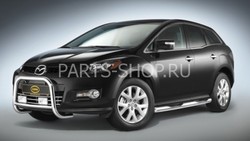 Защита переднего бампера на Мazda CX-7 2007-