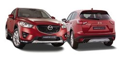 Накладки бамперов Mazda CX-5 (комплект)
