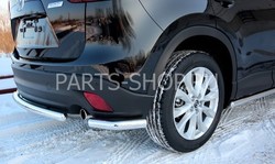 Защита задняя уголки 42 мм на Mazda CX-5