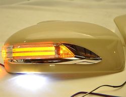 Корпуса зеркал Infiniti FX35, QX70 / Nissan Murano Z51 / Infiniti EX35 с повторителем, под покраску
