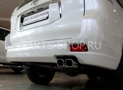 Обвес заднего бампера Modellista на LC150