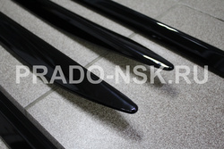 Молдинги дверей LX450d/LC200/LX570 черные