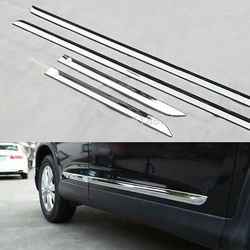 Молдинги на двери cr-v, crv 2012+ хромированные