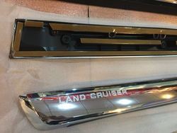 Молдинги на двери хром land cruiser 200 2015