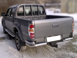 Задняя защита бампера L200